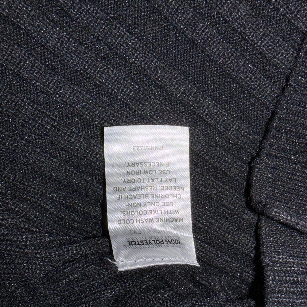 Halogen Women's Black Ribbed Button-Up Sweater Size Large - Picture 5 of 5